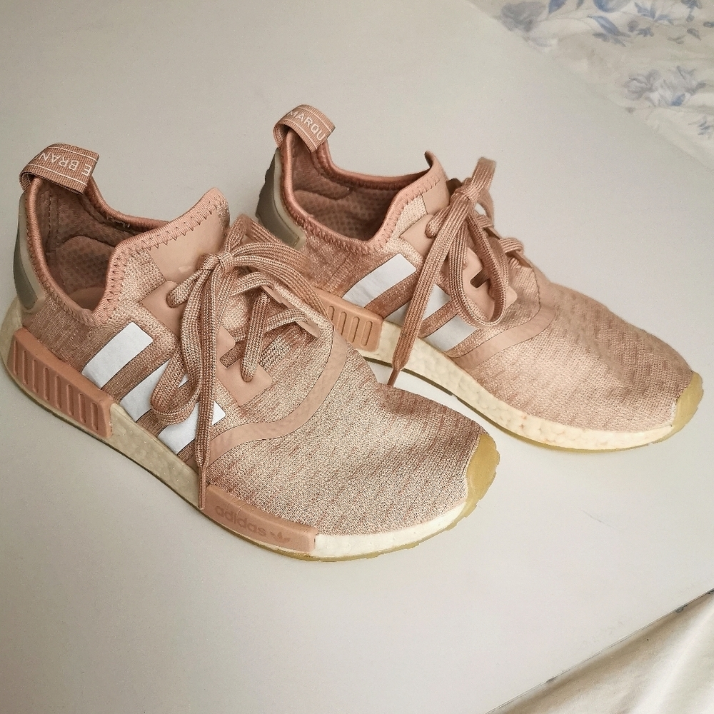 Pink Adidas NMD's